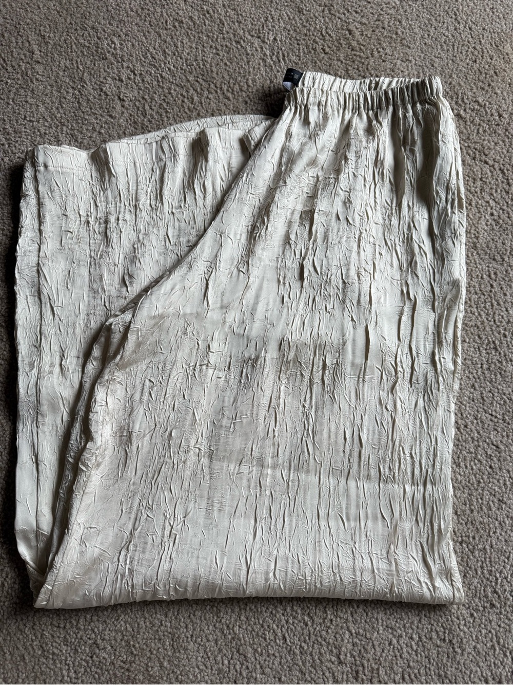 Zara textured wide leg pants